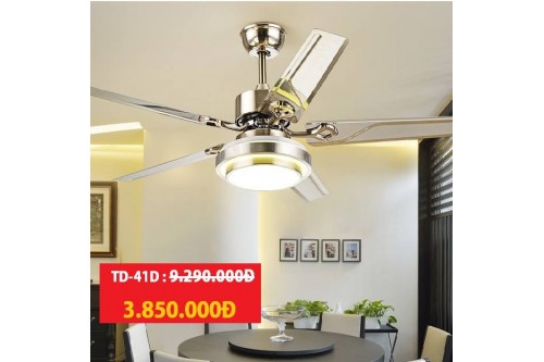 Quạt trần đèn trang trí TD-41D